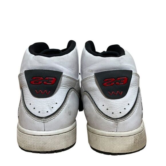 Nike Air Jordan 1 Flight 2 Premium White-Black-Red 640603-101 Men\'s Size 13 main image 4